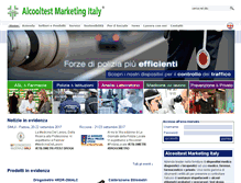 Tablet Screenshot of alcooltest.org