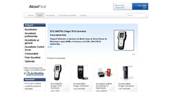 Desktop Screenshot of alcooltest.ro